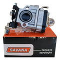 Carburador Savana compatível com Roçadeira Importada 43cc - Modelo Walbro