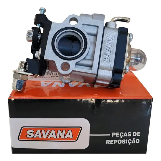 Carburador Savana compatível com Roçadeira Importada 43cc - Modelo Walbro
