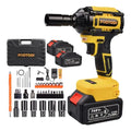 Chave De Impacto Protodi 3 Em 1 Sem Fio 21v, Furadeira E Parafusadeira De 650nm Com Kit De 45 Acessórios Amarelo 50 Hz/ 60 Hz