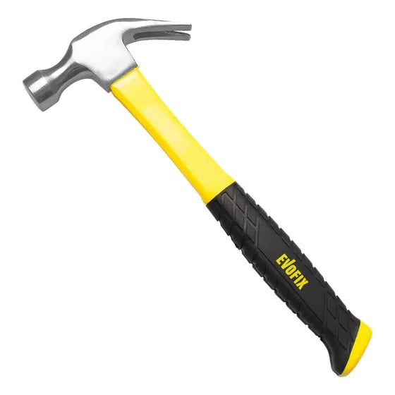 Martelo Unha 29mm 700g com Cabo de Fibra de Vidro Emborrachado 32cm Modelo 740 para Carpintaria Construção Civil Reformas Manutenção e Uso Profissional ou Doméstico