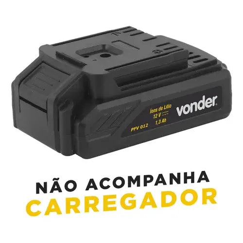 Bateria de Lítio Vonder 12V 1.3Ah para Parafusadeira PFV012 e PFV012I