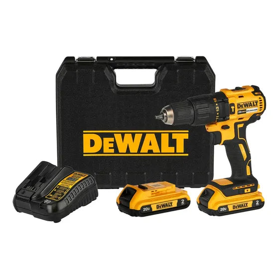 Chave de fenda Dewalt DCD7781d2 Furadeira + Carregador + 2 Bat 2a Cor Amarelo Frequência 50hz