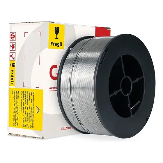 Arame Solda Mig Uso Sem Gás 0.8mm Rolo De 1kg