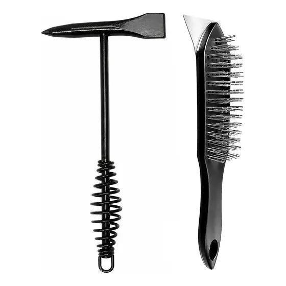 Kit Martelo Picador e Escova de Aço para Solda EVOFIX – Limpeza Profissional