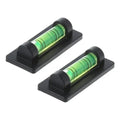 Kit 2 Nivel De Bolha Retangular 40x17mm Base Magnética