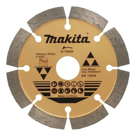 Disco Diamantado Segmentado 105mm P/concreto D-79566 Makita