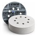 Kit 10 Unidades Disco De Lixa 125mm Grão 60 Até 1000 8 Furos