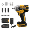 Chave De Impacto Dupla Baterias  48v Kit Acessórios E Maleta