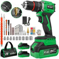 Furadeira Parafusadeira de Impacto Brushless 2 Baterias
