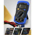 Multímetro Digital Profissional Lcd Iluminado Portátil Multifunções Ac Dc Bip Com Bateria