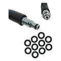 Anel Oring Ponta Mangueira Lavadora Alta Pressão Kit 10 Unid