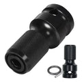 Adaptador De Soquete P/ Chave Impacto 1/2 Em Bits 1/4 Preto
